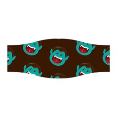 Frankenstein Halloween Seamless Repeat Pattern  Stretchable Headband by KentuckyClothing