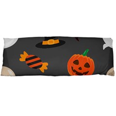 Halloween Themed Seamless Repeat Pattern Body Pillow Case (dakimakura) by KentuckyClothing