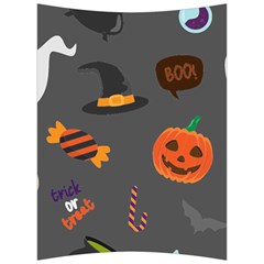 Halloween Themed Seamless Repeat Pattern Back Support Cushion by KentuckyClothing