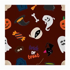 Halloween Seamless Repeat Pattern Medium Glasses Cloth by KentuckyClothing