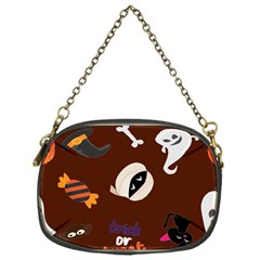 Halloween Seamless Repeat Pattern Chain Purse (one Side) by KentuckyClothing