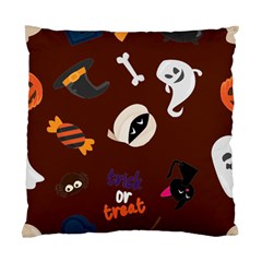 Halloween Seamless Repeat Pattern Standard Cushion Case (two Sides) by KentuckyClothing