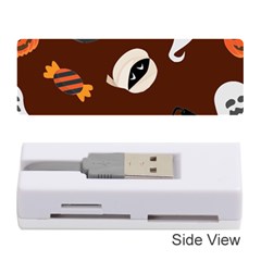 Halloween Seamless Repeat Pattern Memory Card Reader (stick) by KentuckyClothing