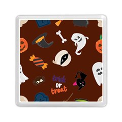 Halloween Seamless Repeat Pattern Memory Card Reader (square) by KentuckyClothing