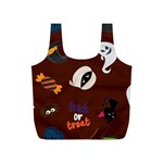 Halloween Seamless Repeat Pattern Full Print Recycle Bag (S) Front