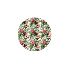 Monstera Flowers Pattern Golf Ball Marker (4 Pack) by goljakoff