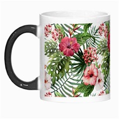 Monstera Flowers Pattern Morph Mugs by goljakoff