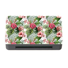 Monstera Flowers Pattern Memory Card Reader With Cf by goljakoff