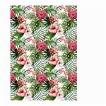 Monstera flowers pattern Large Garden Flag (Two Sides) Front