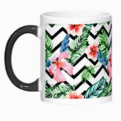 Zigzag Flowers Pattern Morph Mugs by goljakoff