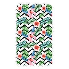 Zigzag Flowers Pattern Memory Card Reader (rectangular) by goljakoff