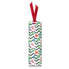 Zigzag Flowers Pattern Small Book Marks by goljakoff