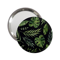 Green Leaves 2 25  Handbag Mirrors by goljakoff