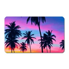 Palms Magnet (rectangular) by goljakoff