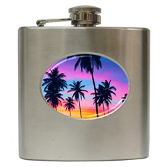 Palms Hip Flask (6 Oz) by goljakoff