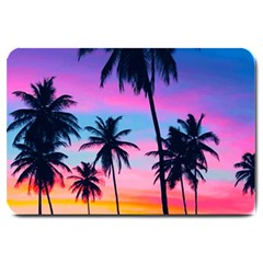 Palms Large Doormat  by goljakoff