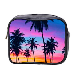 Palms Mini Toiletries Bag (two Sides) by goljakoff