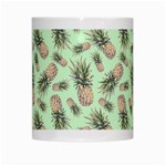 Pineapples White Mugs Center