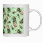 Pineapples White Mugs Right