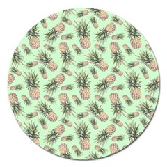 Pineapples Magnet 5  (round) by goljakoff