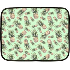 Pineapples Fleece Blanket (mini) by goljakoff