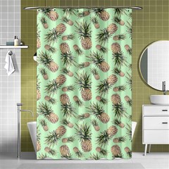 Pineapples Shower Curtain 48  X 72  (small)  by goljakoff