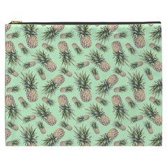 Pineapples Cosmetic Bag (xxxl) by goljakoff