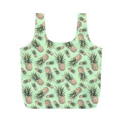 Pineapples Full Print Recycle Bag (m) by goljakoff