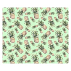 Pineapples Double Sided Flano Blanket (small)  by goljakoff