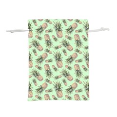 Pineapples Lightweight Drawstring Pouch (l) by goljakoff