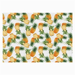 Tropical Pineapples Large Glasses Cloth by goljakoff