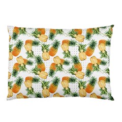 Tropical Pineapples Pillow Case by goljakoff