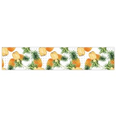 Tropical Pineapples Small Flano Scarf by goljakoff