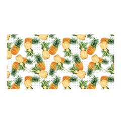 Tropical Pineapples Satin Wrap by goljakoff