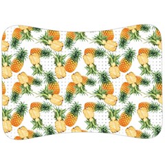 Tropical Pineapples Velour Seat Head Rest Cushion by goljakoff