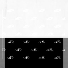 Formula One Black And White Graphic Pattern Rectangular Jigsaw Puzzl by dflcprintsclothing