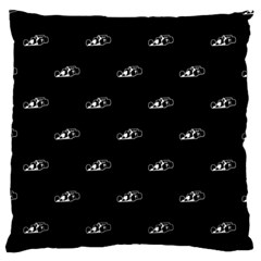 Formula One Black And White Graphic Pattern Standard Flano Cushion Case (one Side) by dflcprintsclothing