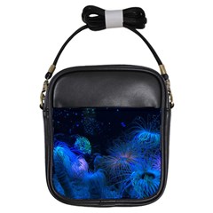 Photo D aquarium Girls Sling Bag by kcreatif