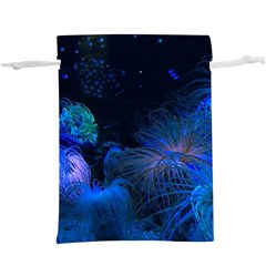 Photo D aquarium  Lightweight Drawstring Pouch (xl) by kcreatif