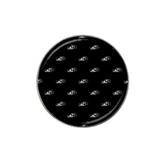 Formula One Black And White Graphic Pattern Hat Clip Ball Marker (10 Pack) by dflcprintsclothing