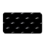 Formula One Black And White Graphic Pattern Medium Bar Mats 16 x8.5  Bar Mat