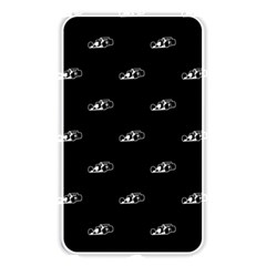 Formula One Black And White Graphic Pattern Memory Card Reader (rectangular)