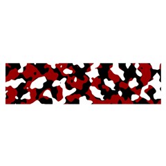 Camouflage Rouge/blanc Satin Scarf (oblong) by kcreatif