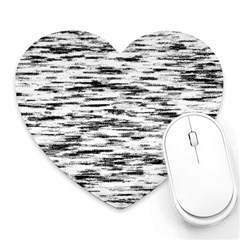 Texture Noir/gris Heart Mousepads by kcreatif