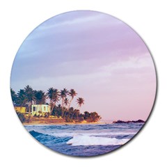 Seascape Round Mousepads by goljakoff