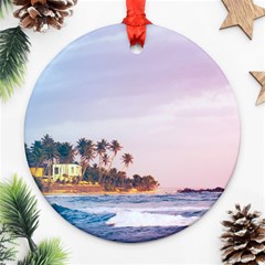 Seascape Ornament (round) by goljakoff