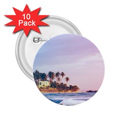 Seascape 2 25  Buttons (10 Pack)  by goljakoff