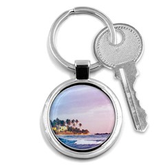 Seascape Key Chain (round) by goljakoff