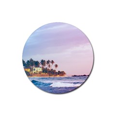 Seascape Rubber Coaster (round)  by goljakoff