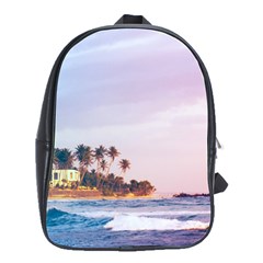 Seascape School Bag (large) by goljakoff